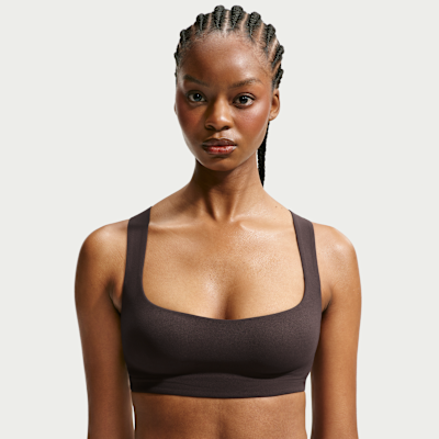 NIKE公式】NikeSKIMS Studio Stretch ウィメンズ スクエアネック ブラ